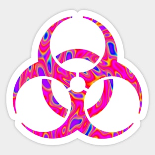 Biohazard - code pink Sticker